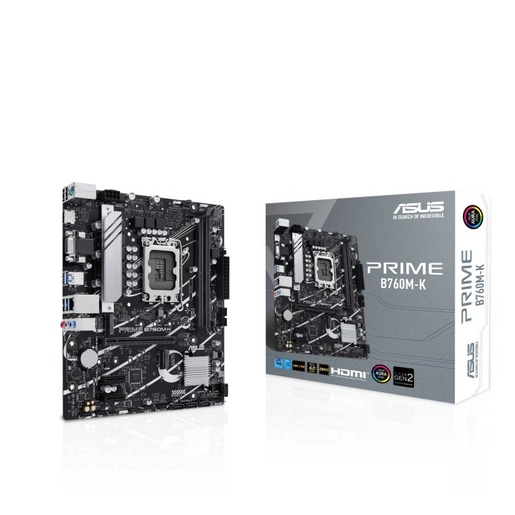 Matična ploča Asus PRIME B760M-K, LGA1700, Intel B760, mATX