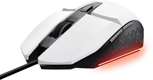 Trust GXT798W, gaming tipkovnica i miš US, bijeli