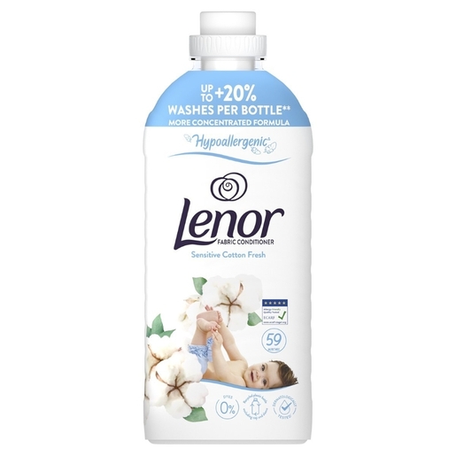 Lenor omekšivač Sensitive Cotton Fresh, 59 pranja, 1.239l
