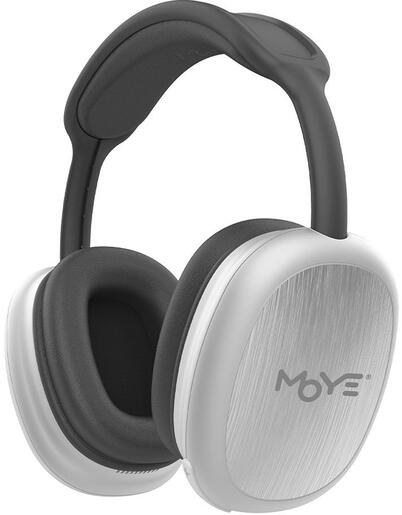 MOYE slušalice STELLAR, mikrofon, silver