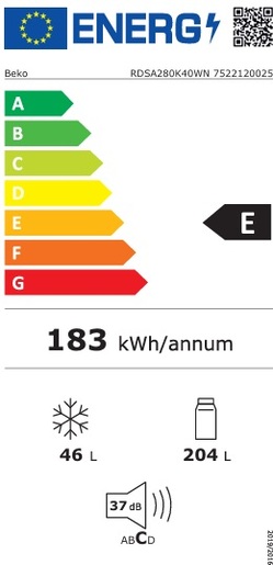 Beko hladnjak RDSA280K40WN
