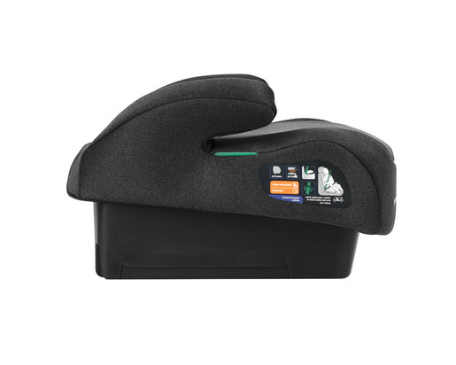 Kikka Boo autosjedalica i-Go i-Size, Grupa 3 (22-36 kg) (125-150 cm) - Black