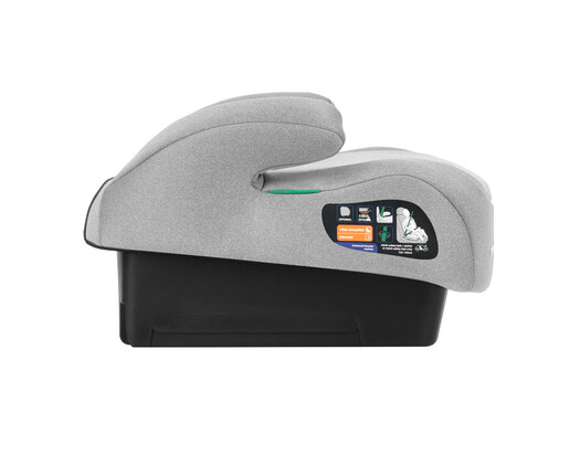 Kikka Boo autosjedalica i-Go i-Size, Grupa 3 (22-36 kg) (125-150 cm) - Light Grey