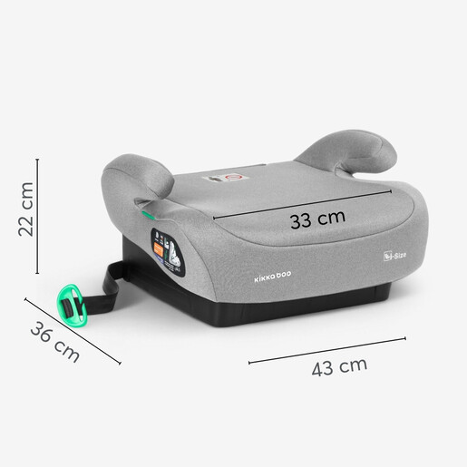 Kikka Boo autosjedalica i-Go i-Size, Grupa 3 (22-36 kg) (125-150 cm) - Light Grey