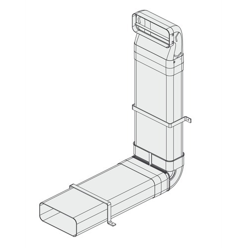 Cata odvodni set SL1 222x89