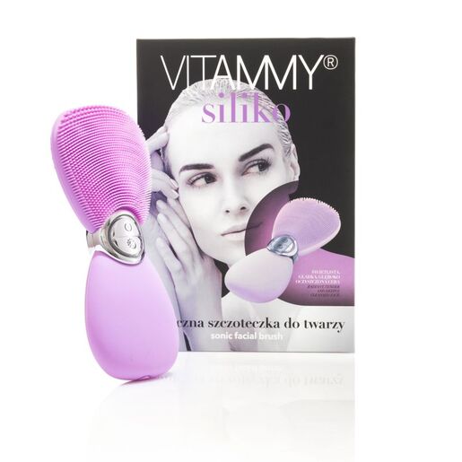 Vitammy Siliko sonična četkica za lice, boja lavande