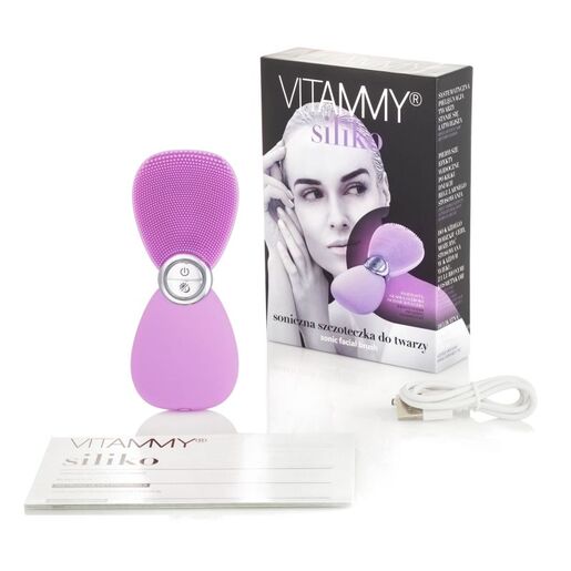 Vitammy Siliko sonična četkica za lice, boja lavande