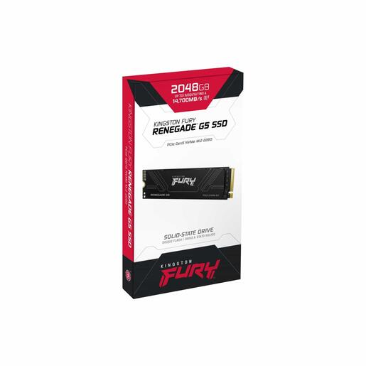 SSD 2TB Kingston FURY Renegade Gen5 M.2 2280 NVMe (SFYR2S/2T0)