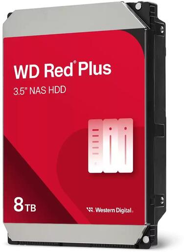 Tvrdi disk 8TB Western Digital Red Plus (WD80EFPX)