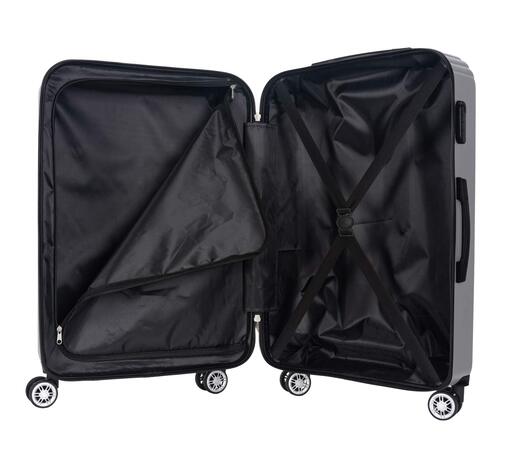 Kofer Aristo set od 3, Silver