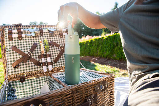 LARQ Swig Top, Eucalyptus Green, 1l