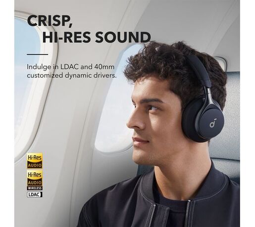 ANKER Soundcore slušalice Space One Pro, crne