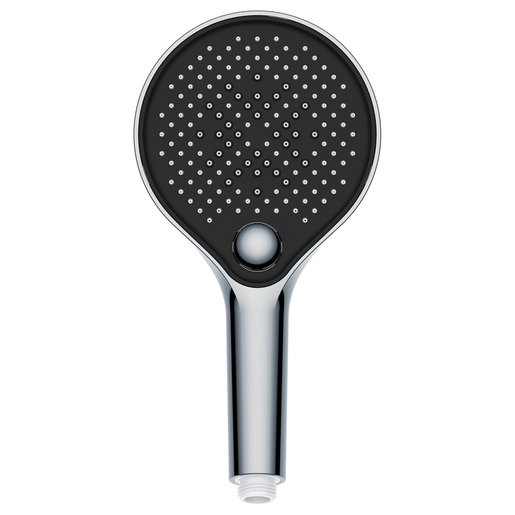 Inter Ceramic tuš ručica, 3 funkcije 13cm ABS krom/crna