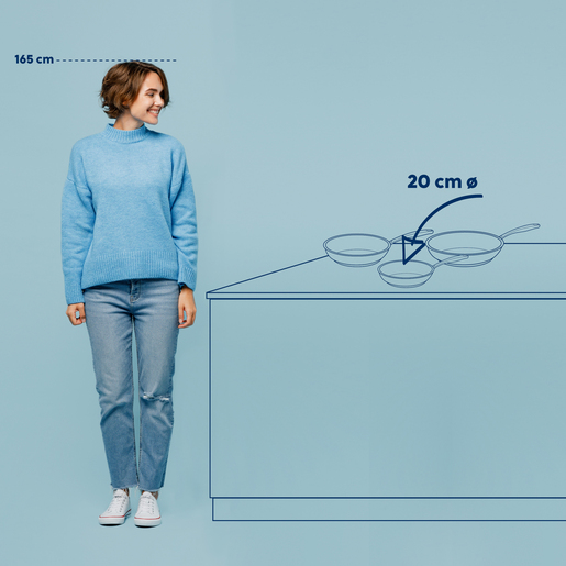 Kela tava FLAVORIA, 5X20CM nehrđajući čelik 18/10 srebrna