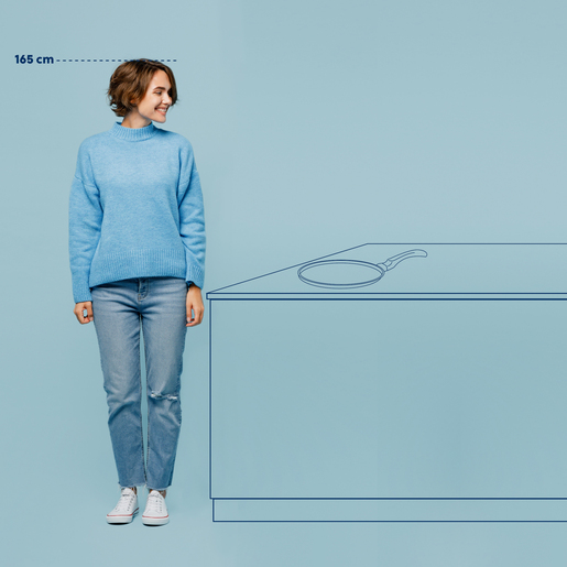 Kela tava za palačinke ATURA, 1,5x28cm lijevani aluminij crna