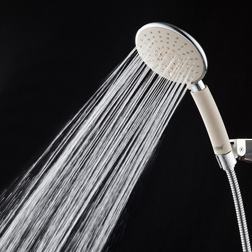 Inter Ceramic tuš ručica, 3 funkcije 11cm ABS krom/bež