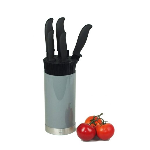 Kela blok za noževe ACIDA 34,5X11 cm, PP, sivi