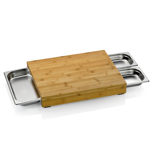 Kela daska za rezanje Kenina, 46x36x7cm bambus svjetlosmeđa