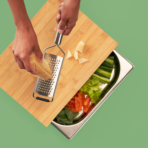 Kela daska za rezanje Kenina, 36x27x7cm bambus svjetlosmeđa