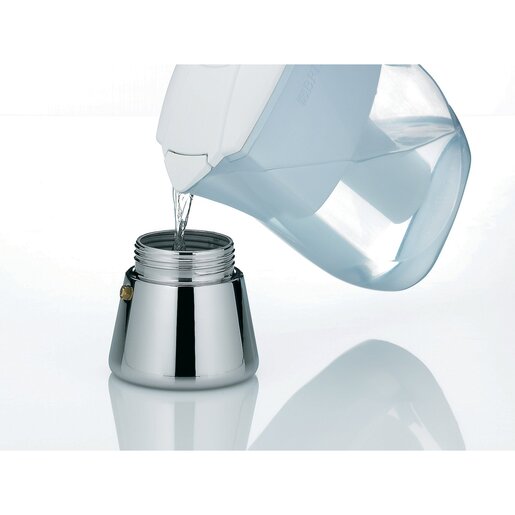 Kela kafetijera LATINA, 200ml nehrđajući čelik 18/10 srebrna