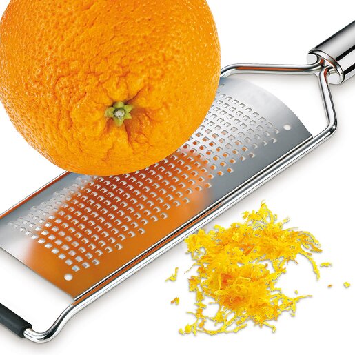 Kela ribež za koricu RONDO, 32x6,5cm nehrđajući čelik srebrna