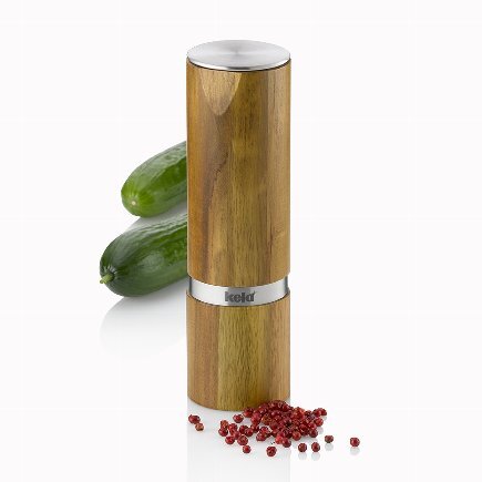 Kela mlinac za sol i papar KAURI, 18x5,5cm bagrem smeđa