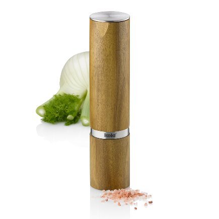 Kela mlinac za sol i papar KAURI, 23x5,5cm bagrem smeđa