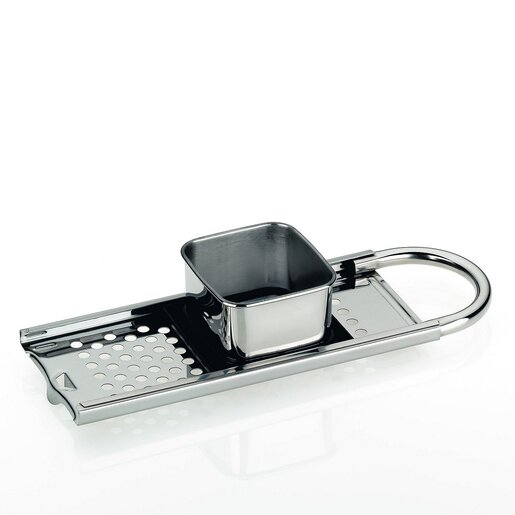 Kela ribež EMMA, 31,5x11x6,5cm nehrđajući čelik srebrna