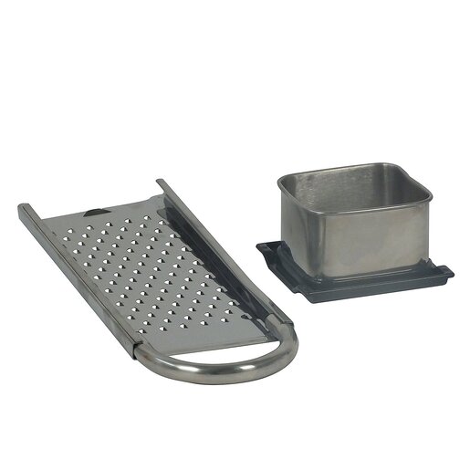 Kela ribež EMMA, 31,5x11x6,5cm nehrđajući čelik srebrna