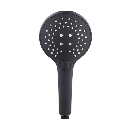 Inter Ceramic tuš ručica, 3 funkcije 12cm ABS crna