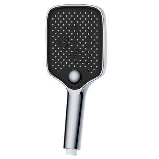 Inter Ceramic tuš ručica, 3 funkcije 10cm ABS krom/crna