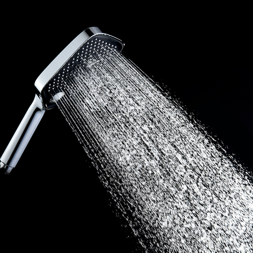 Inter Ceramic tuš ručica, 3 funkcije 10cm ABS krom/crna