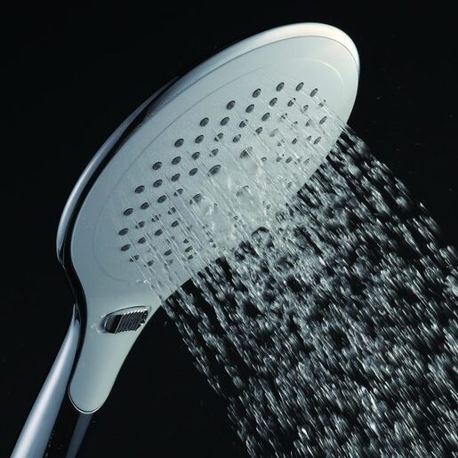 Inter Ceramic tuš ručica, 3 funkcije 15cm ABS krom/bijela