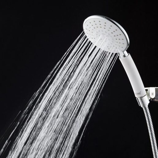 Inter Ceramic tuš ručica, 3 funkcije 11cm ABS krom/bijela