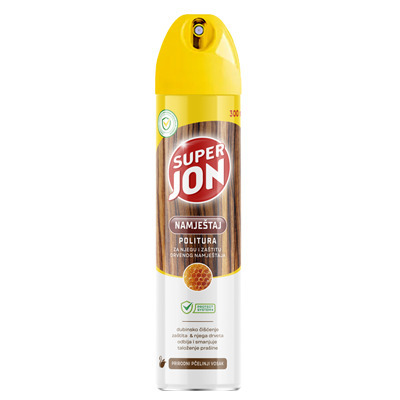 Super Jon politura sredstvo za čišćenje namještaja, sprej, 300 ml