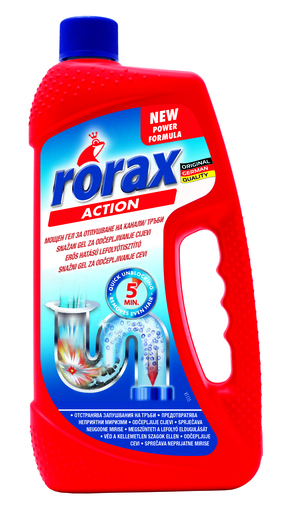 Rorax čistač odvoda gel, 1 l