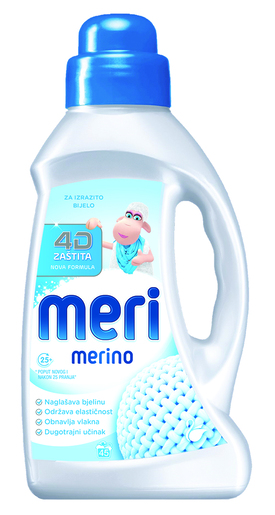 Meri Merino tekući deterdžent za rublje White, 2.7 l