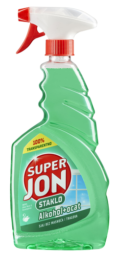 Super Jon sredstvo za čišćenje stakla aloe vera & eucalyptus, 650 ml