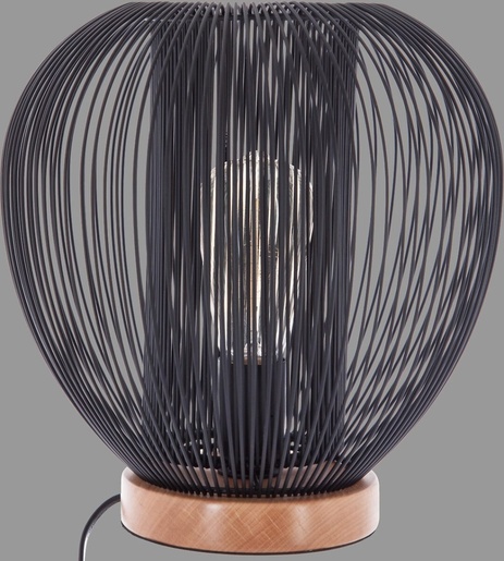 ATMOSPHERA stolna svijetiljka Noda, h27, crna