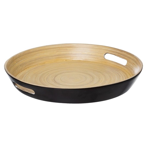 FIVE pladanj za posluživanje Modern, 42x5.5 cm, bambus crna