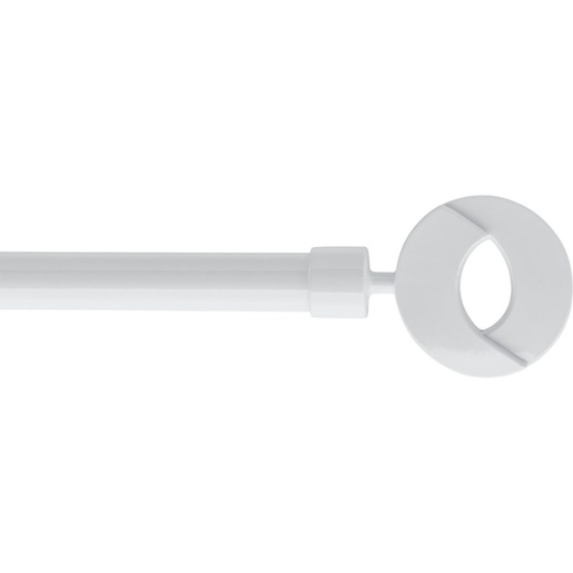 LUANCE set karniša, razvlačni, promjer 19 mm, 120-210 cm new look, bijela