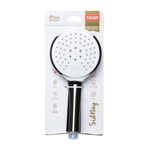 TATAY tuš palica, Sidney, 12 cm, krom