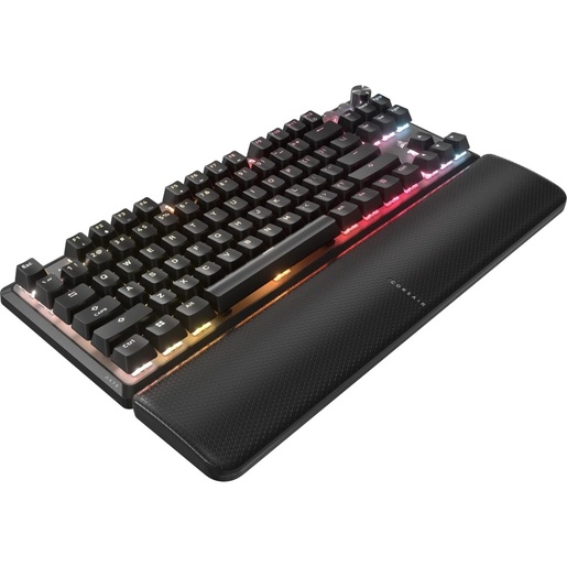 Corsair K70 Pro, mehanička tipkovnica, žičana, Corsair MGX V2 switch, TKL, crna, CH-911911G-NA