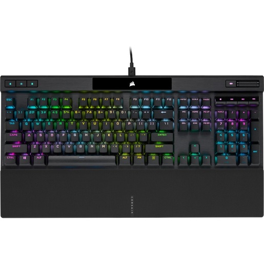 Corsair K70 RGB PRO, mehanička tipkovnica, žičana, Corsair OPX switch, crna, CH-910941A-NA
