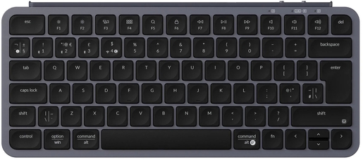 Keychron B1 Pro, UK ISO, HR znakovi, 75% veličina, bežična tipkovnica, siva, B1P-K1-UK