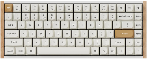 Keychron K2 HE, Nebula Gateron 2.0 magnetic switch, US ANSI, HR znakovi, 75% veličina, bežična mehanička tipkovnica, bijela, K2H-Q1