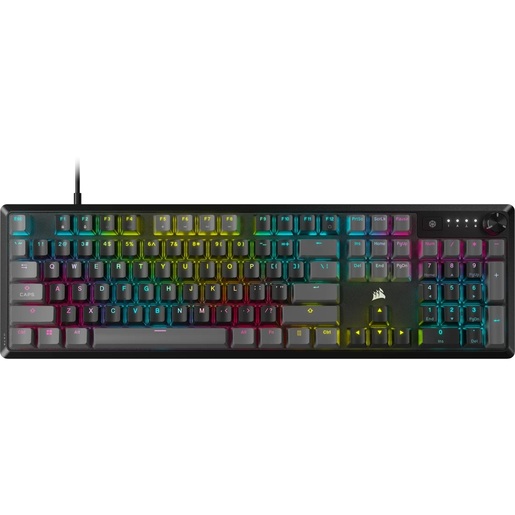 Corsair K70 RGB Core, mehanička tipkovnica, žičana, Corsair MLX Red switch, crna, CH-9109B1E-NA