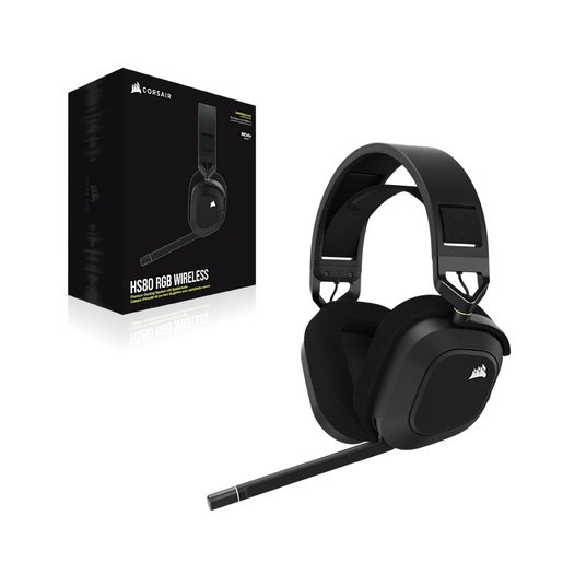 Corsair HS80 RGB, bežične gaming slušalice, crne, CA-9011235-EU