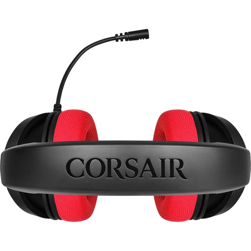 Corsair HS35 Stereo, žičane gaming slušalice, crvene, CA-9011196-EU