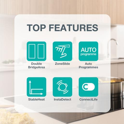 Gorenje indukcijska ploča za kuhanje GI6442BSCWF